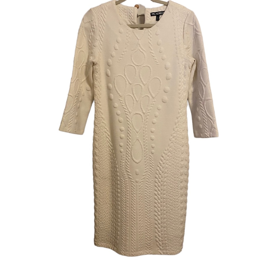 Piccadilly bodycon white dress
